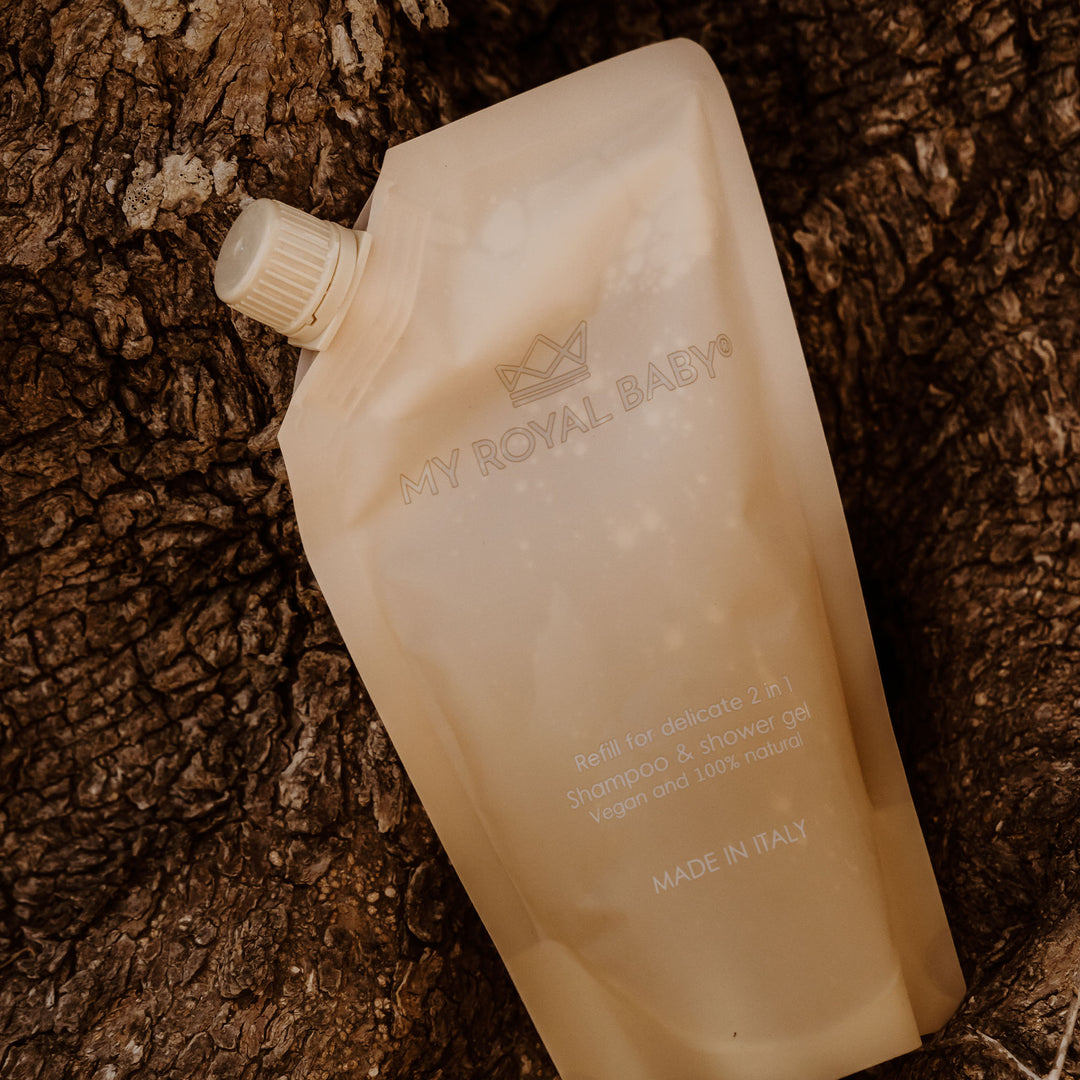 MyRoyalKids® Navulling voor Delicate 2-in-1 Shampoo & Douchegel - 380ML